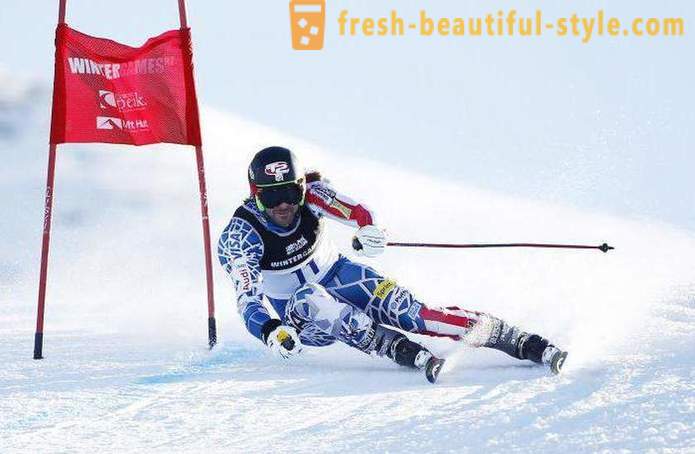Slaloms - ir ekstrēms sporta malā iespējamo.