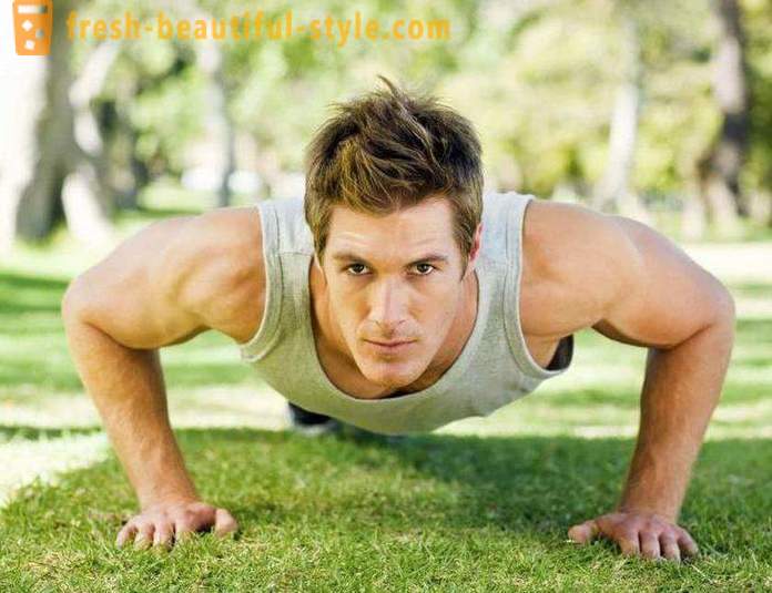 Kā noņemt taukus no krūšu muskuļus vīrietis? Stiprums apmācību un samazināts kaloriju uzņemšana