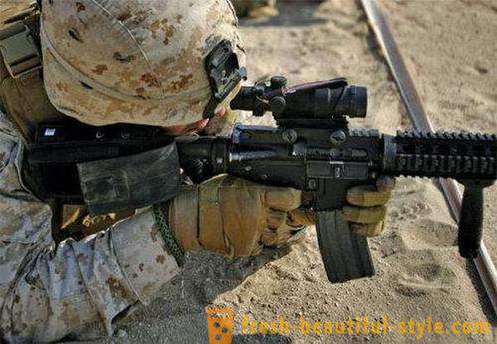 Amerikāņu uzbrukums šautene šautene M4 specifikācijas, vēsture radīšanas