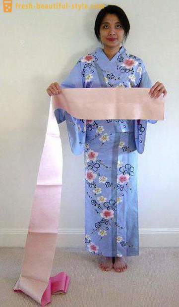 Kimono Japānas vēsturē izcelsmi, īpašības un tradīcijas