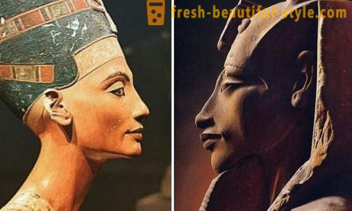 Vēsture no faraons Amenhotep mīlestību un Nefertiti