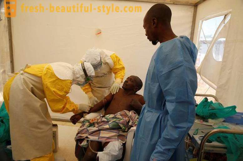 Uzliesmojums Ebolas Kongo