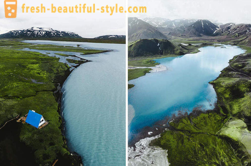 Islande Aerial view