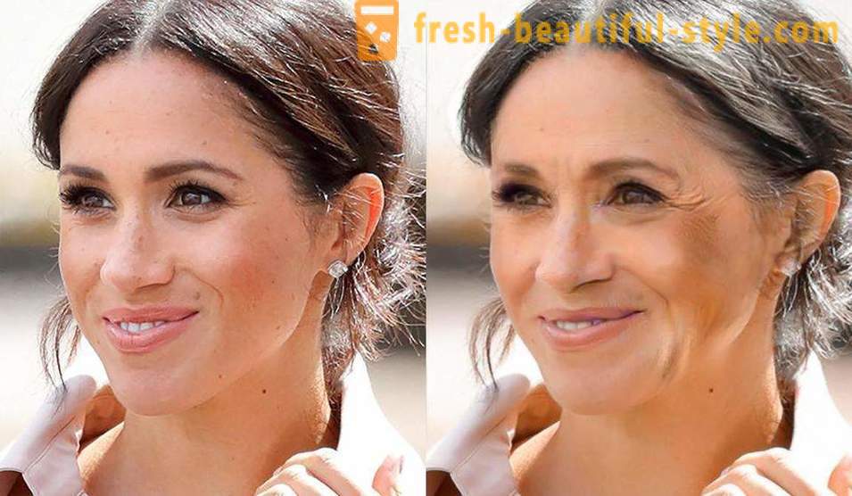 Ārsti ir pierādījuši, kā izskatīsies Meghan Markle un Kate Middleton vecumdienās