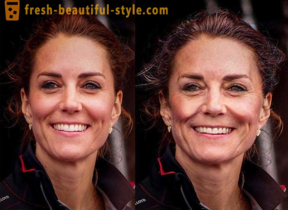 Ārsti ir pierādījuši, kā izskatīsies Meghan Markle un Kate Middleton vecumdienās