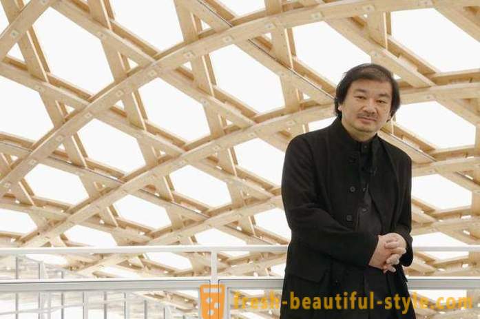 Japāņu arhitekts rada māju papīra un kartona