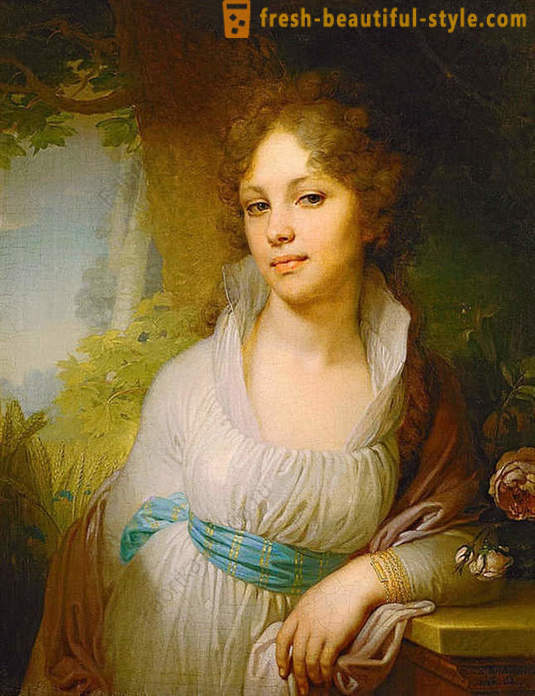 Kurš bija sievietes attēlots slavenā gleznām krievu mākslinieku