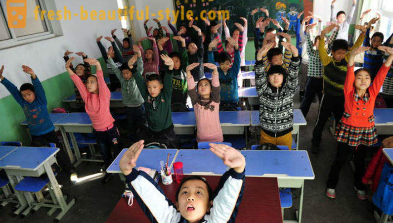 Ķīnā, jaunā sistēma nenovērš uzmanību skolēniem