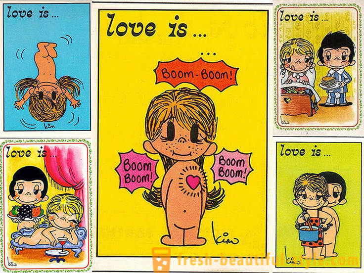 Traģiskais mīlas stāsts autoru slaveno komiksu grāmatu Mīlestība ir ...