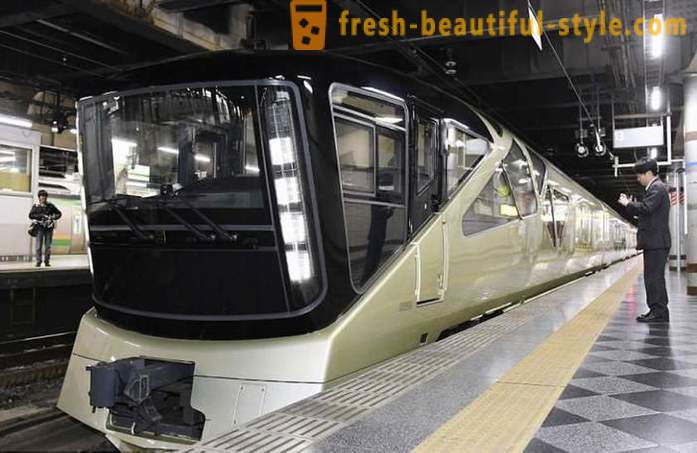 Shiki-Shima - unikāla Japāņu luksusa vilciens