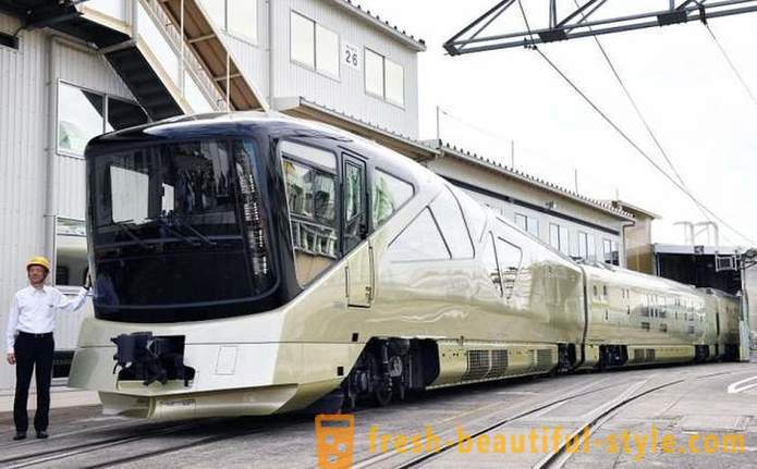 Shiki-Shima - unikāla Japāņu luksusa vilciens