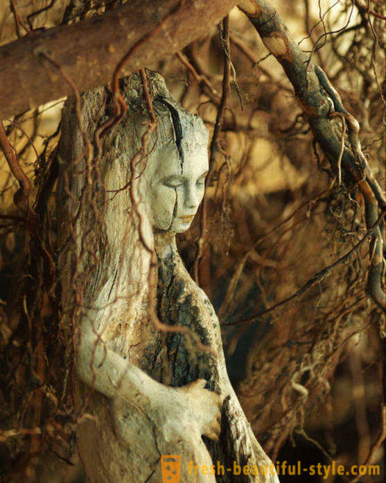 Laipni lūdzam stāsts: aizraujošus skulptūras no pludināmie koki, aplūkojot, kuri neapzināti tic brīnumiem un burvju