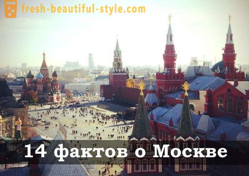 14 fakti par Maskavas