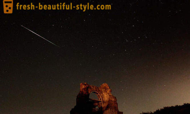 Zvezdopad vai meteori perseīdas