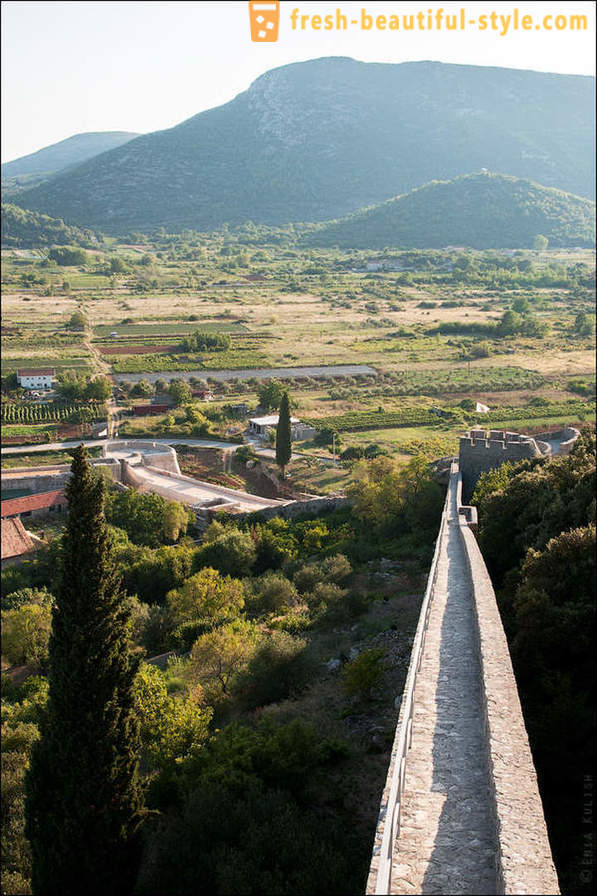 Ejiet uz Ķīnas mūris Horvātijas pussalas