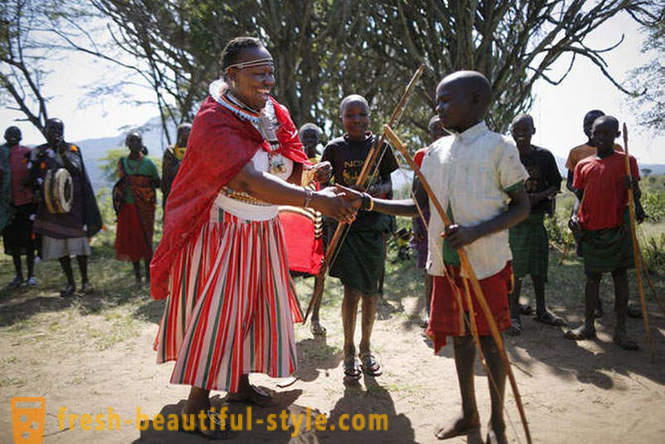 Archers cilts Pokot no Kenijas