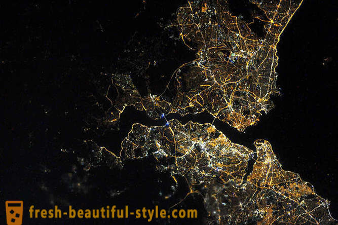 Nakts pilsētas no kosmosa - jaunākās bildes no SKS
