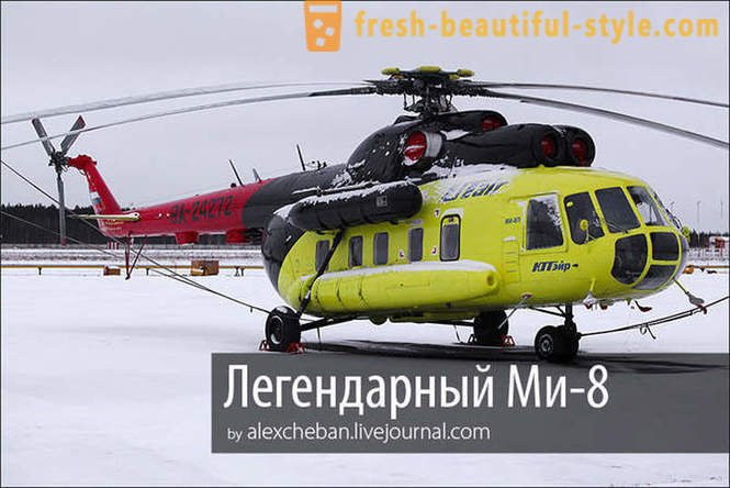 Mūsu mājas Mi-8 - populārākais helikopters pasaulē