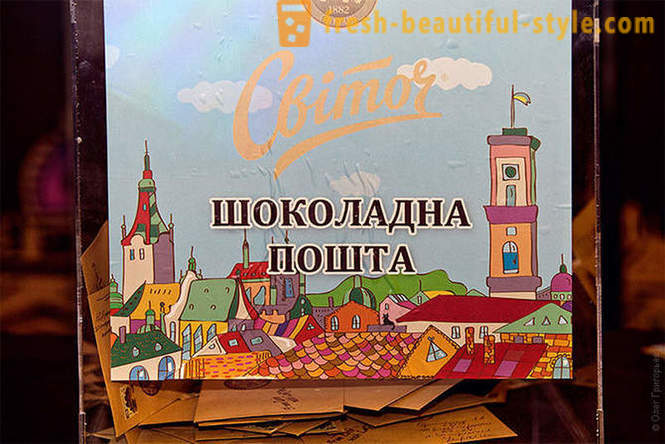 Svētki šokolādi Ļvova