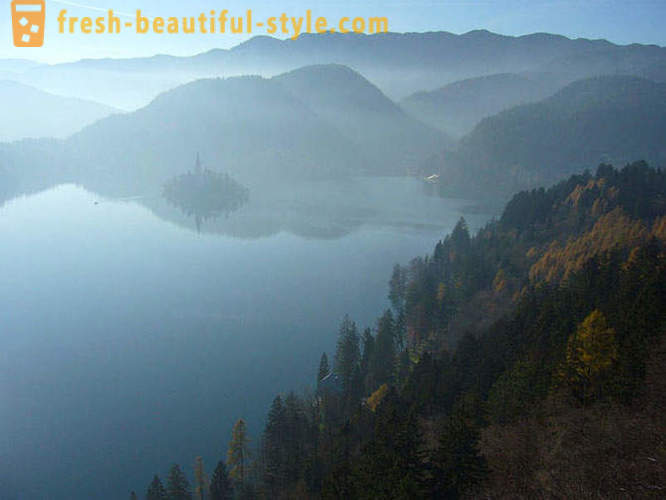 Lake Bled, pārklāti ar leģendām
