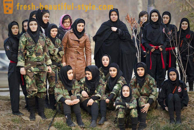 Irānas sieviešu ninjas