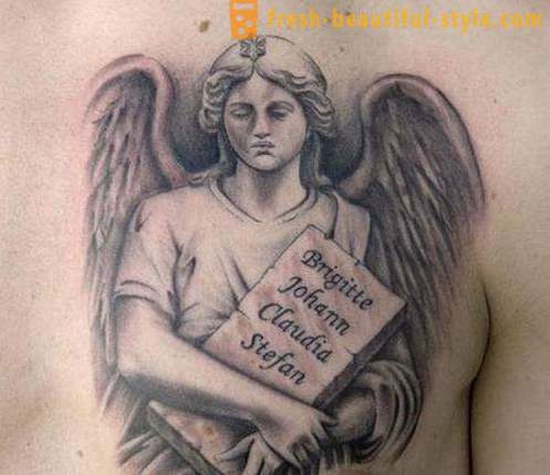 Tattoo Guardian Angels: foto, vērtība