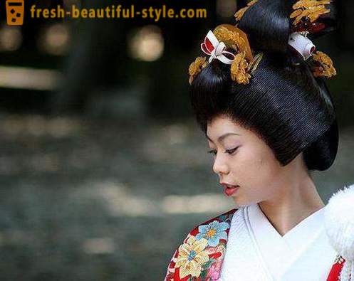 Japāņu frizūras meitenēm. Tradicionālā japāņu frizūra