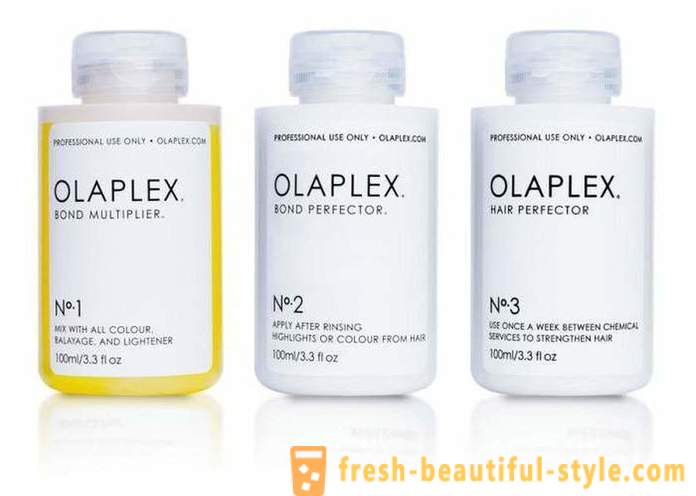 Līdzekļi, lai atjaunotu matu Olaplex: atsauksmes