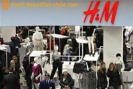 H & M veikals Maskavā, adrese, preču klāsts