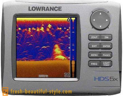 Lowrance Fish Finder, pārskata modeļi atsauksmes. Lowrance hidrolokatoru sensors