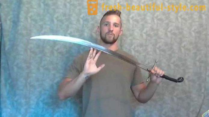 Sword roku: veidi, apraksti, strukturālās iezīmes, priekšrocības un trūkumi