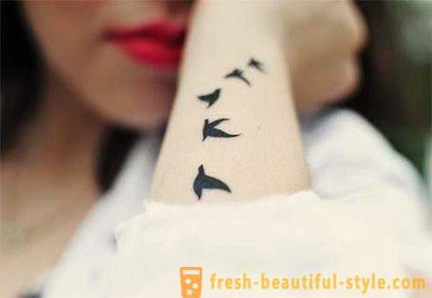 Žanrs Minimālisms: tetovējums šajā stilā