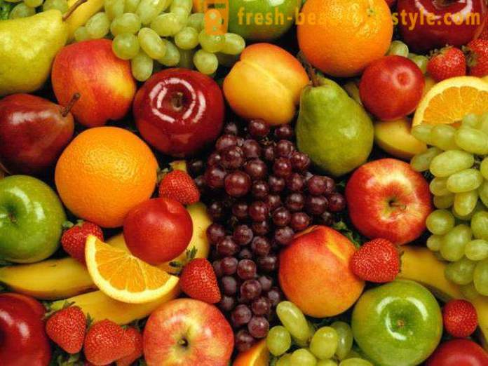 Kādi augļi var ēst ar svara zudums: produktu sarakstu