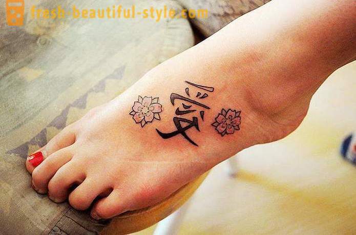 Ķīniešu rakstzīmes: Tetovēšana un to nozīme
