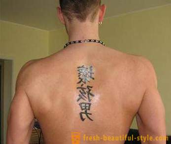 Ķīniešu rakstzīmes: Tetovēšana un to nozīme