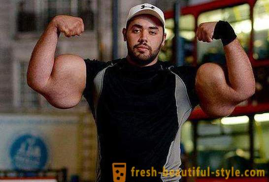 Lielākais bicepss pasaulē pieder kam?