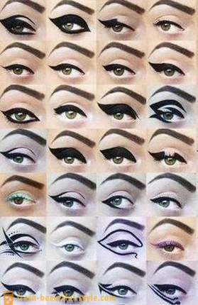 Make-up un acu formu. Noderīgi padomi no grima mākslinieki