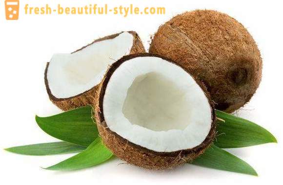 Kokosriekstu eļļa: atsauksmes, pieteikumu. Kokosriekstu matu eļļa