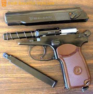 Makarov pistole pneimatiskā: Specifikācijas