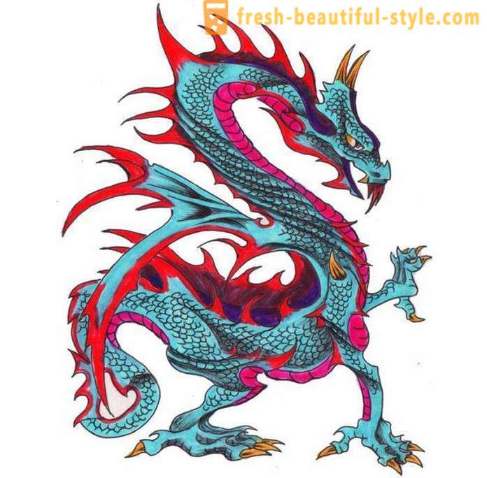 Dragon: Par tetovējums dizainu un skices vērtību. Kā izvēlēties pūķis tetovējums?