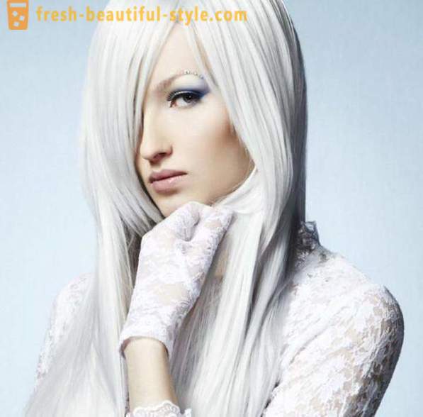 White matiem. krāsošanas un Care Tips