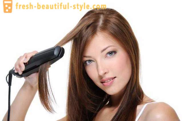 Kā vējš matus dzelzs ir pareizi