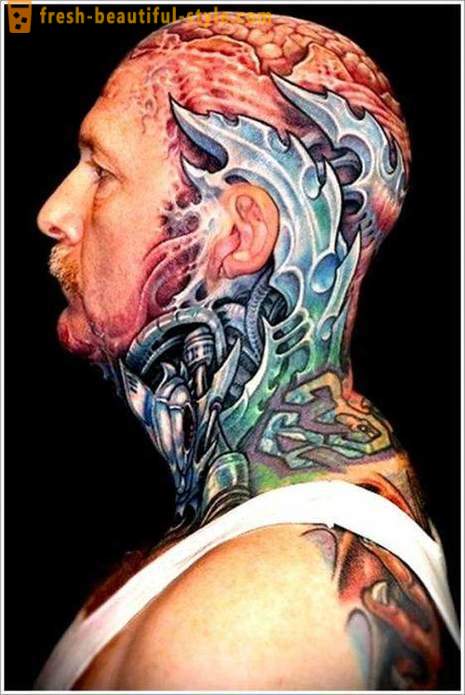 Biomehānika: tetovējums skarbām personībām