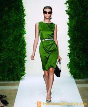 Zaļa kleita - ideāls apģērbs jebkurā gadījumā