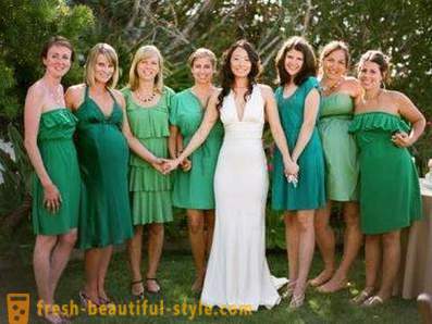 Zaļa kleita - ideāls apģērbs jebkurā gadījumā