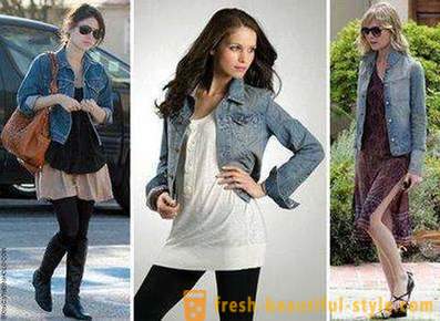 Ko valkāt ar džinsa jaka: sekot modes tendencēm