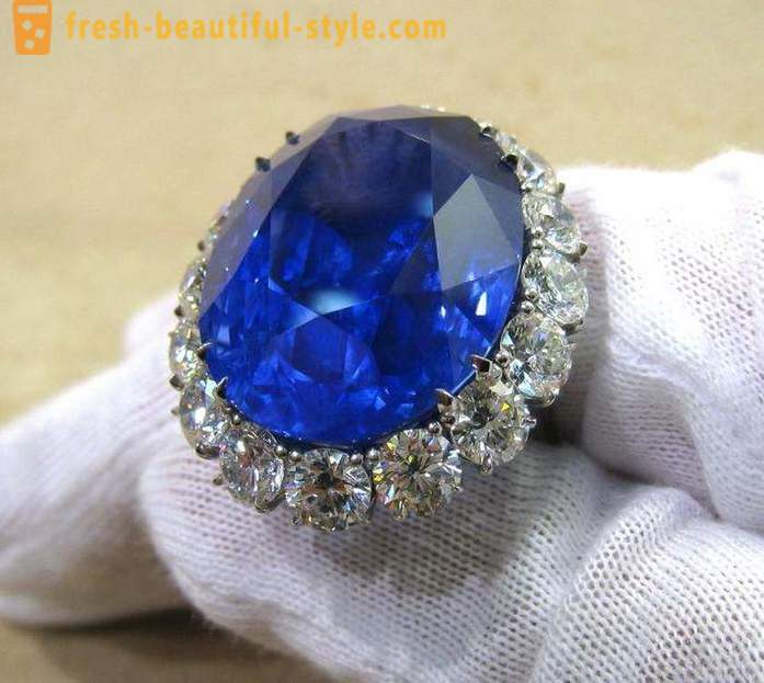 Elegant Sapphire - akmens Zeva