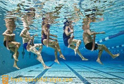 Ūdens aerobika svara zudums - viegls veids, kā kļūt par slim un skaista!
