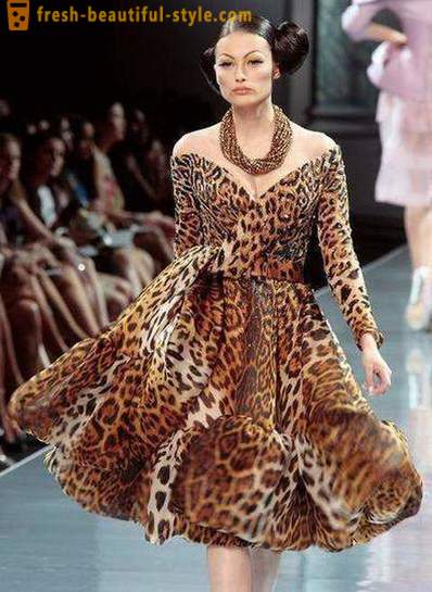 Leopard kleita: ko valkāt un kā valkāt?